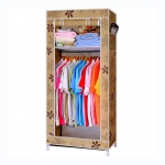 Портативный тканевый шкаф органайзер для одежды на 1 секцию